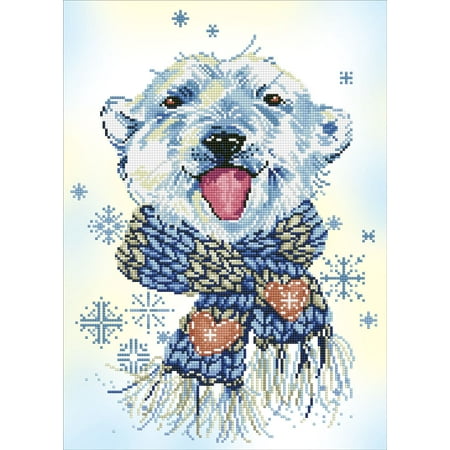 UPC: 4897073248660 | DIAMOND DOTZ® Polar Dude Diamond Painting Kit