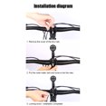 thumbnail image 2 of Soporte Gps Para Bicicletas Soporte para ordenador de bicicleta GUB666, soporte para ciclismo de montaña para Cateye/Wahoo/GARMIN, 2 of 8