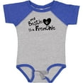 thumbnail image 3 of Inktastic Bestie Frenchie Boys or Girls Baby Bodysuit, 3 of 5