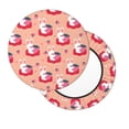 thumbnail image 3 of Goofa Bunny And Strawberry Printed Stool Covers Round, Waterproof Round Bar Stool Covers Anti-Slip Round Bar Stool Seat Cover with Elastic Bands Durable -13 inch, 3 of 7