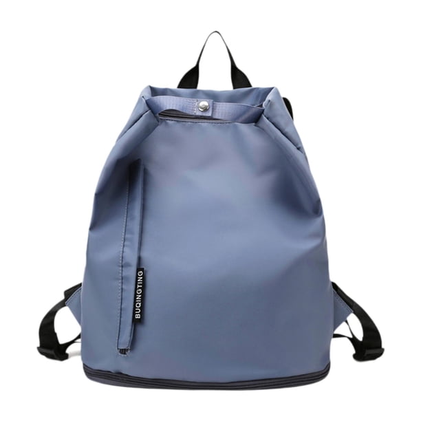 Mochila de playa Zulema compacta resistente al agua bolsa para equipo de natación Azul