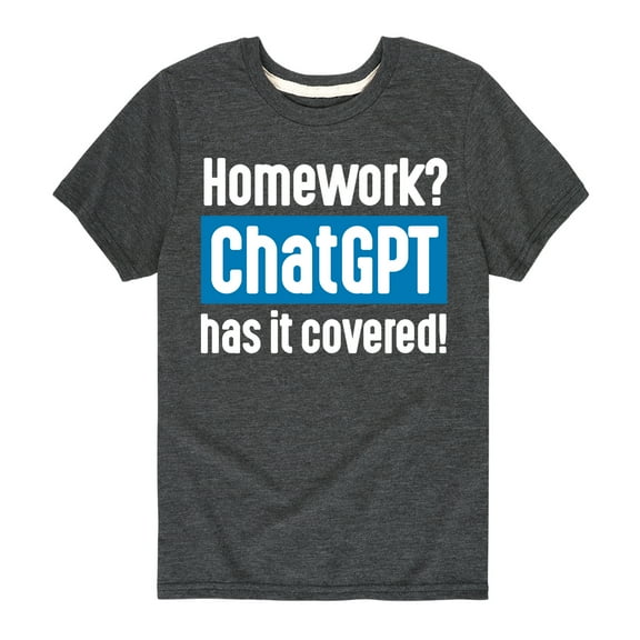Instant Message - Homework ChatGTP Has It Covered - Toddler And Youth Short Sleeve Graphic T-Shirt
