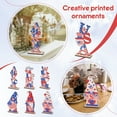 thumbnail image 3 of July 4Th Decorations, 4Th of July Decor, Star Decor, Tabletop Decor, Adjacent Cutouts, Independence Day Decorations, Indoor Display, Red White Blue, 1 Pc, 3 of 3