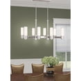 thumbnail image 3 of Livex Lighting - Weston - 8 Light Linear Chandelier in Contemporary Style - 17.5, 3 of 3