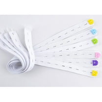 Minkissy 20Pcs Cloth Diaper Fastener White Nappy Buckle for Infant Care in Baby Products