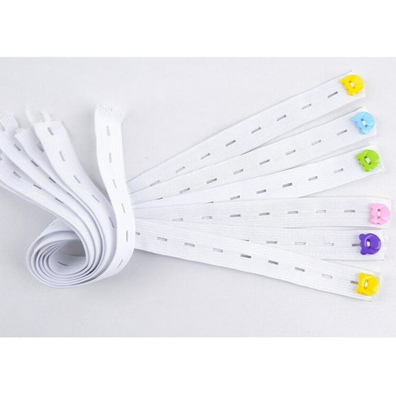 Minkissy 20Pcs Cloth Diaper Fastener White Nappy Buckle for Infant Care in Baby Products
