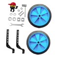 thumbnail image 2 of Siruishop Roues Stabilisatrices pour Vélo d'Enfants Accessoires de Cyclisme Stabilisateurs de Vélo Réglables Bleu, 2 of 8