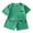 Green, variant on Boys Casual Active Outfits Short Sleeve T-Shirt Shorts Summer Clothes Set, Sizes 3-16