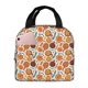 thumbnail image 1 of Fotbe Hot Fresh Pizza Bolsa Térmica con Estampado y Forro de Aluminio Grueso Bolsa de Almuerzo con Bolsillo Frontal para Hombres y Mujeres, Ideal para Trabajo, Escuela, 1 of 8