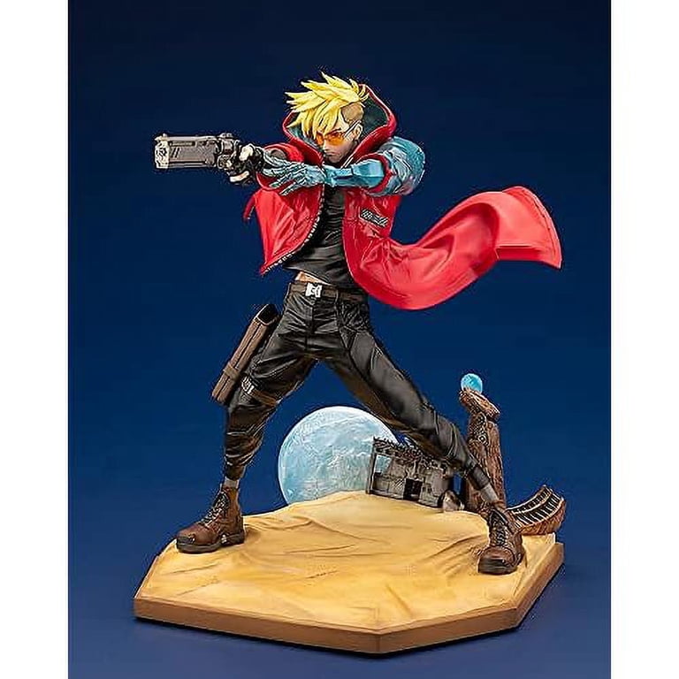 Kotobukiya Trigun Stampede ARTFX Figure: VASH The Stampede 1/8 Scale PVC Statue - Removable Sunglasses