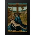 thumbnail image 2 of Gallego, Fernando 17x24 Black Modern Framed Museum Art Print Titled - Pieta, 2 of 5