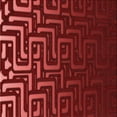 thumbnail image 1 of Ahgly Company Machine Washable Indoor Square Transitional Crimson Red Area Rugs, 4' Square, 1 of 7