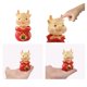 thumbnail image 2 of Riqueza en el año del buey bolsa de la suerte con cabeza de buey adornos para coche decoración de tarta casera regalos creativos ANGGREK Otros, 2 of 7