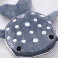 thumbnail image 2 of HGYCPP 2Pcs Cute Whale Plush Coin Purse Zippered Mouth Change Purse Headphones Wallet, 2 of 16