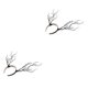 thumbnail image 4 of Speravity Gothic Antlers Deer Horns Hair Hoop  Cosplay Headband Headdress Xmas Azul 2piezas, 4 of 6