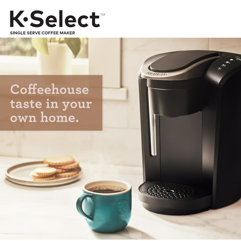 Keurig K-Select Matte Black Single Serve Coffee Maker with