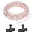 thumbnail image 1 of Cuerda de arranque de retroceso Uxcell 3.5mm 10m Cuerda de nylon con mangos Blanco Rojo, Negro, 1 of 7