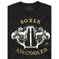 thumbnail image 1 of Men'S Motorcycle Enthusiast T Shirt with Boxer Aircooled Engine Graphic Print Biker, 1 of 5