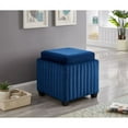 thumbnail image 2 of DSstyles Storage Bench For Living Room Bedroom End Of Bed Bench With Thicker Seat 35inch Linen Fabric Upholstered Bed Bench, 2 of 9
