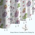 thumbnail image 6 of Fairy Tale Princess Pattern Shower Curtain 72"x72" ,Bathroom Decorative Shower Curtains Set with 12 Hooks,Modern Waterproof Washable Shower Curtain, 6 of 6