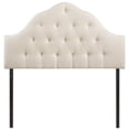 thumbnail image 2 of Hawthorne Collection Full Tufted Panel Headboard in Ivory, 2 of 3
