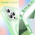 thumbnail image 4 of Decase Magnetic Phone Cover for iPhone 16 Pro Max Case Full Body,Design for Mag-Safe,Built-in Screen Protector, with Camera Lens Protector, Shockproof Protective Bumper Phone Case 6.9 Inch,Green, 4 of 6