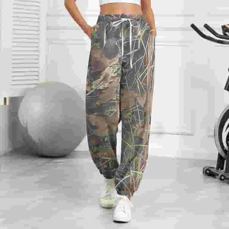 Women's Camo Sweatpants Drawstring High Waisted Lounge Pants Women's Camo Sweatpants Drawstring High Waisted Lounge Pants