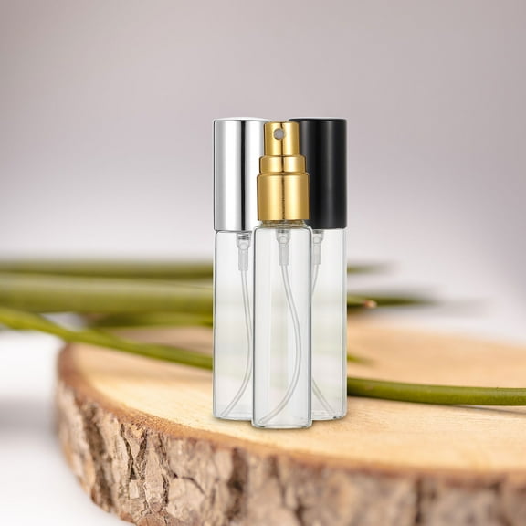 MLINS 12Pcs 10ml Refillable Empty Perfume Travel Glass Perfume Bottles