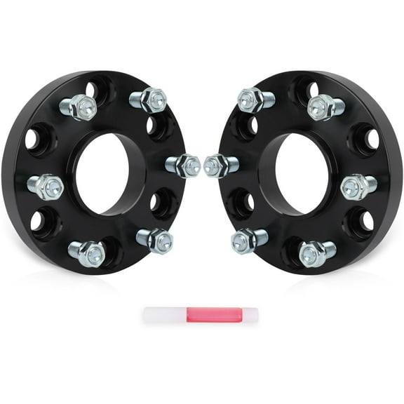 cciyu Wheel Spacers 6 Lug 2PCS 1 inch 25mm Thick 6x5.5 (6x139.7mm) to 6x5.5 (6x139.7mm) Wheel Spacers Compatible for 1988-2023 for GMC 1988-2023 for Chevrolet 1999-2023 for Cadillac