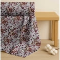 thumbnail image 4 of Soimoi Grey Cotton Cambric Fabric Floral & Paisley Decor Fabric Printed Yard 42 Inch Wide, 4 of 7