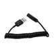 thumbnail image 4 of 2X Espiral Enroscado USB A Macho A A Hembra Adaptador Cable de Adaptador 1M 3Ft, 4 of 5