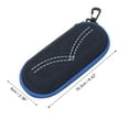 thumbnail image 4 of Estuche para gafas 1 Pc de Bargains Únicos, Almacenamiento Protector de Gafas 6.42"x2.36"x1.34" Azul, 4 of 5
