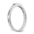 thumbnail image 6 of 14K White Gold Ring Band Wedding Only , Size 7, 6 of 7