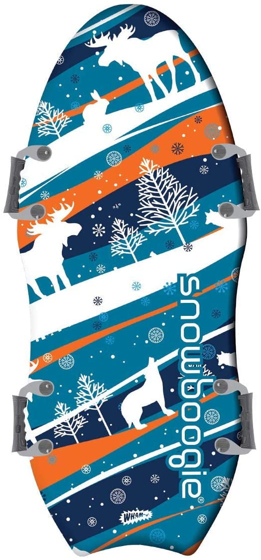 WhamO Snowboogie Alpine Rocket 48" Double Rider Snow Foam Sleds PE