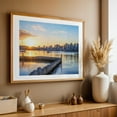 thumbnail image 4 of Good Morning Sunshine - San Diego California Photography Oak Framed Wall Art Print 24 x 36 inches, 4 of 6