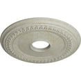 thumbnail image 3 of Ekena Millwork 18 5/8"OD 4"ID x 1 1/8"P Classic Ceiling Medallion (Fits Canopies up to 12 3/4"), Hand-Painted Pot of Cream Crackle, 3 of 7