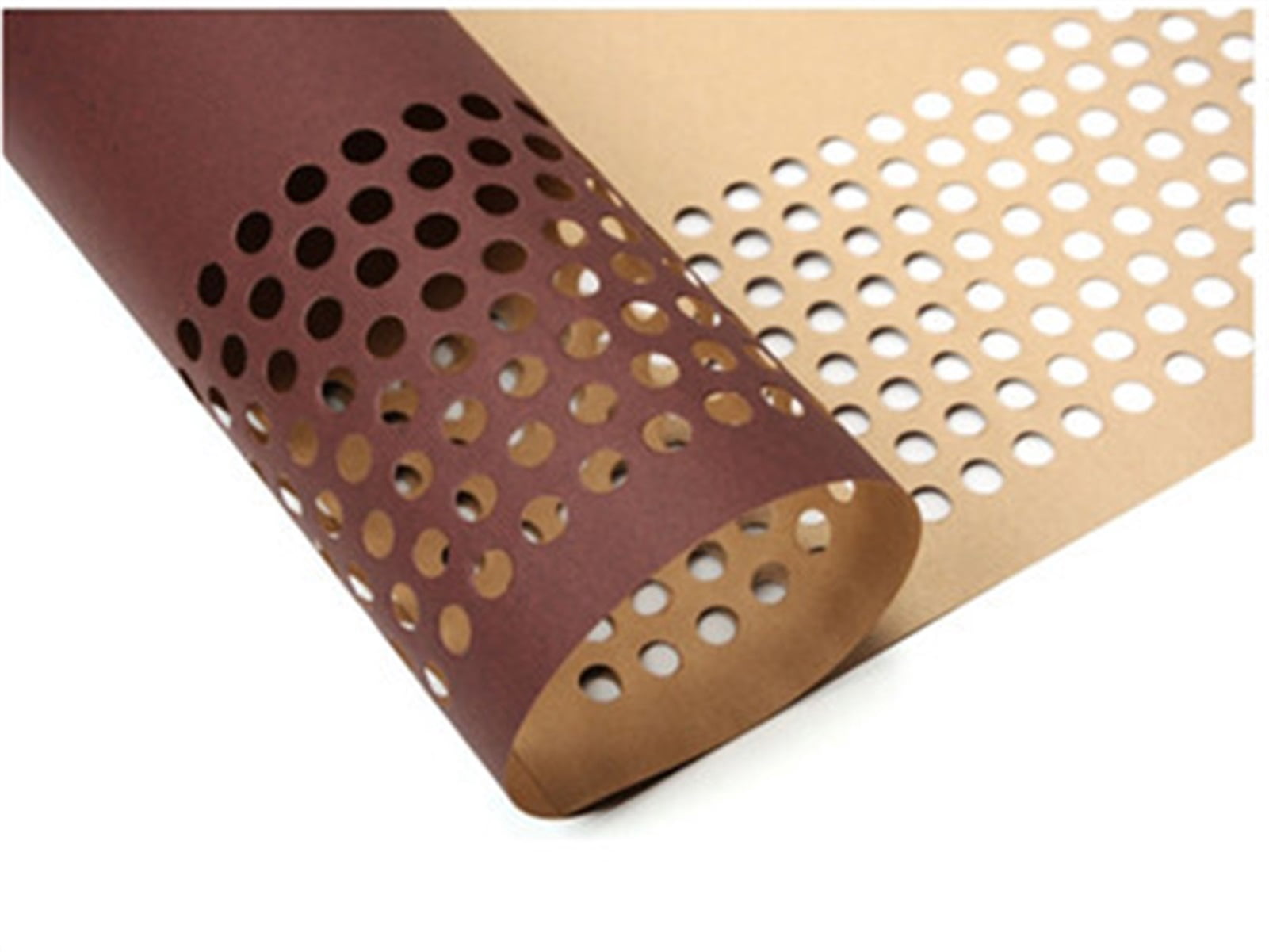 10pcs Kraft Paper with Hole Gift Wrapping Paper Flower Wrapping Paper Kraft Paper Handmade Craft Supply New Year Gift Wrapping