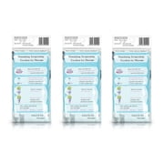 Salux Nylon bath towel 3pcs blue