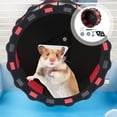 thumbnail image 6 of Hamster Wheel Toys Exercise Running Toy Chinchilla Chew Cage Guinea Pig Accessories Wooden Saucer Gerbil Hedgehog Pets, 6 of 10