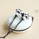 thumbnail image 2 of Lindo gato estéreo de 3,5 mm en la oreja los auriculares con micrófono y estuche para auriculares niñas mujer regalo, 2 of 5