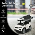 thumbnail image 7 of Infans 3 in 1 Ride on Push Car Toddler Stroller Sliding Car w/Music White, 7 of 7