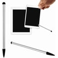 thumbnail image 3 of HUGFEGWE 3Pcs Silver Stylus Pens,Universal Fine Point Pencil for Phone/iPad/Android/Tablet and Other Touch Screens,High Precision Stylus for All Universal Touch Screen Devices Stylus Pens UA824-22595, 3 of 7