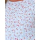 thumbnail image 5 of INSPIRE CHIC Vestidos de Mujer con Mangas Cortas, Vestido Midi Floral de Primavera Verano, Azul M, 5 of 6