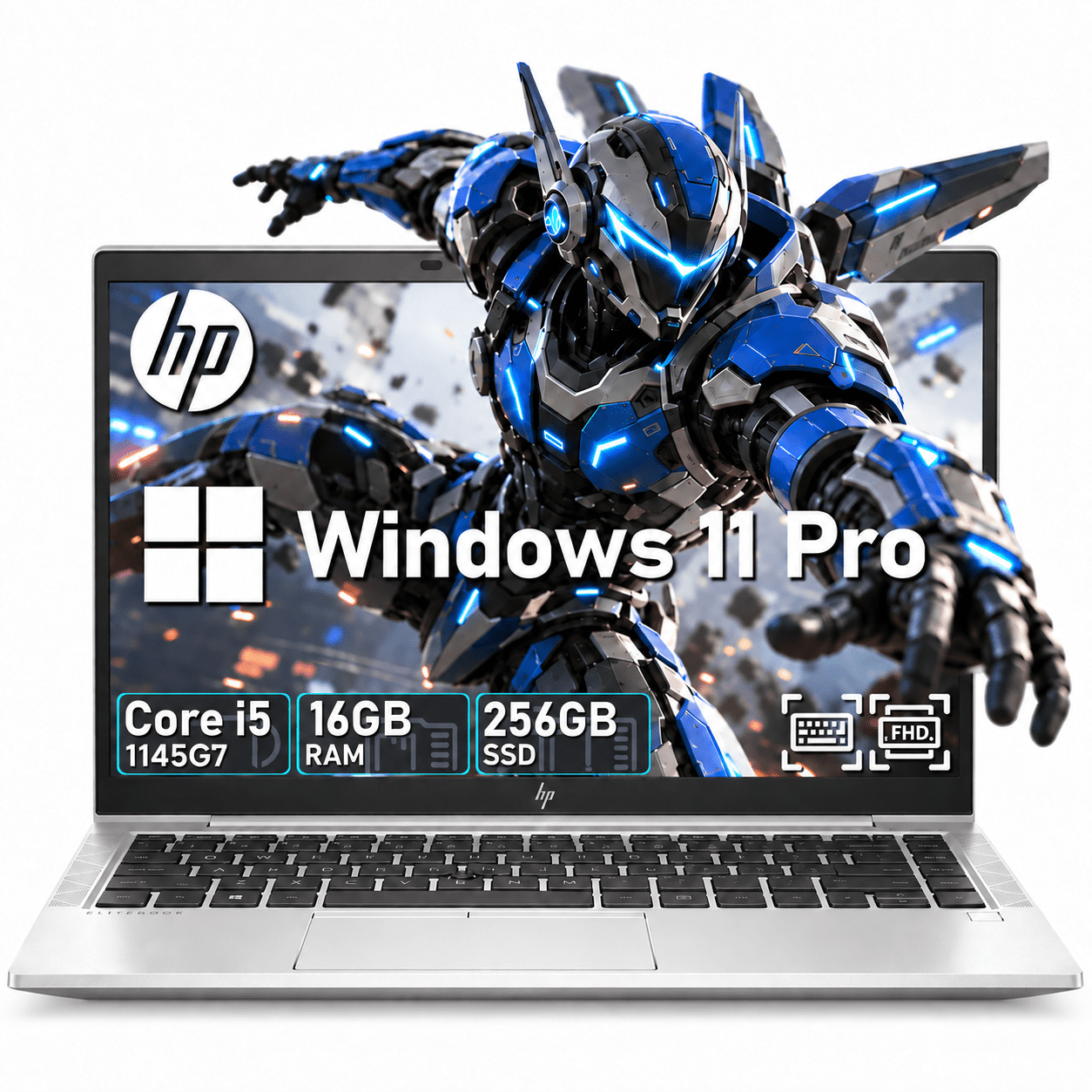 Laptop Hp Elitebook 840 G8 Core I5-1145g7 Ram 16gb Nvme 256gb Pantalla 14" FullHD