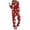 A, variant on Yuhangmm Christmas Pjs Women Christmas Pajama Sets Flannel Long Sleeve Notch Collar Plaid Sleepwear A M