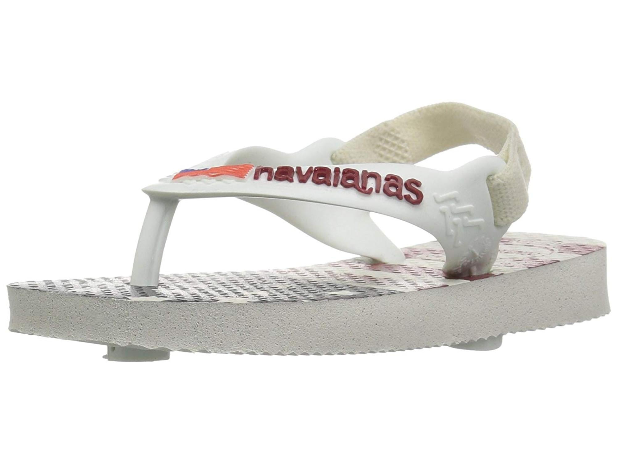 White Havaianas Bungee Sandals, Baby Girl, Size Zambia Ubuy