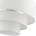 thumbnail image 2 of 55914-91-Livex Lighting-Carrington - 4 Light Pendant In Mid-Century Modern Style-22.5 Inches Tall and 23 Inches Wide-Brushed Nickel Finish, 2 of 13