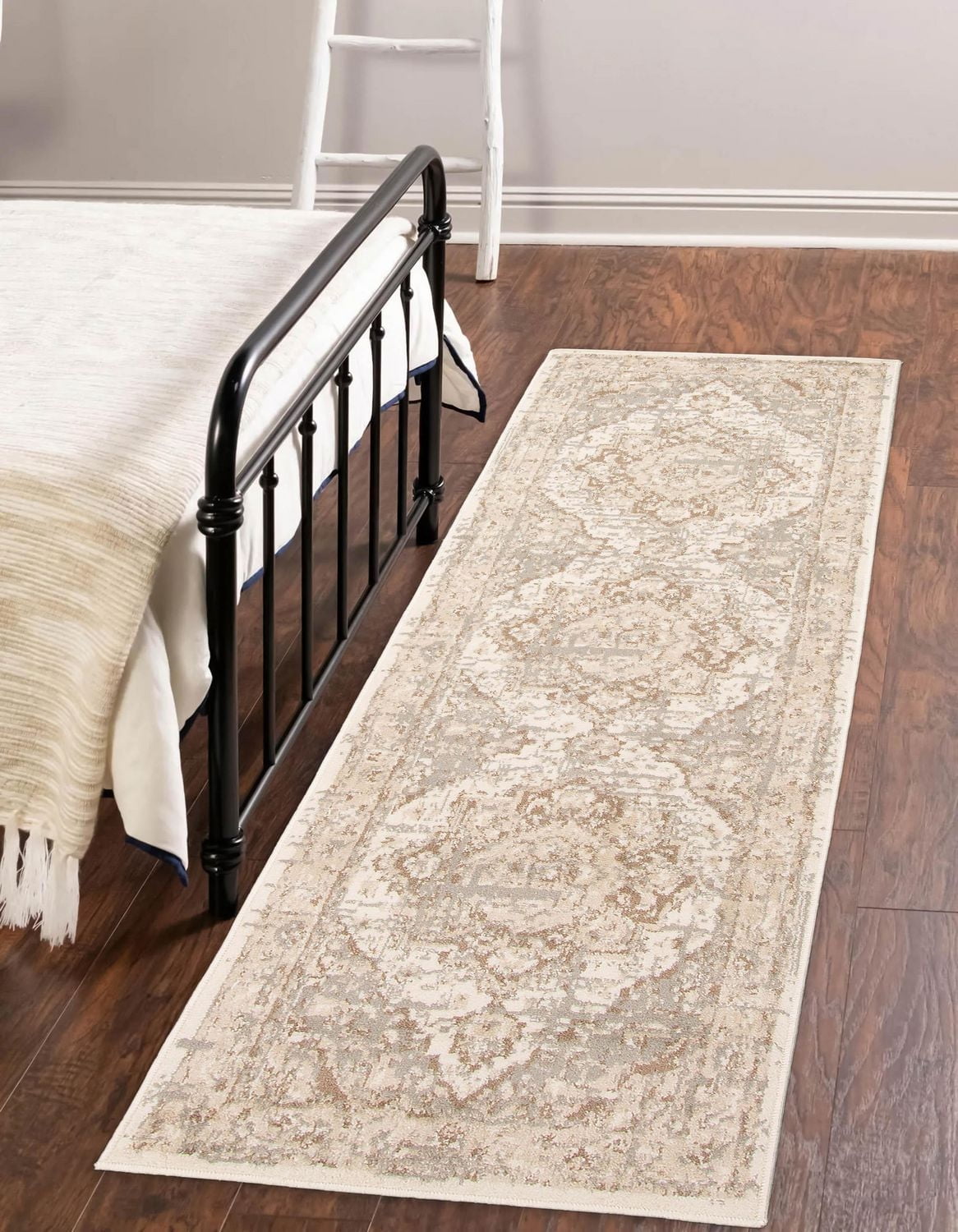 ECARPET Priya Traditionnel Tapis pour salon, chambre, salle à manger, entrée, couloir et plus encore.