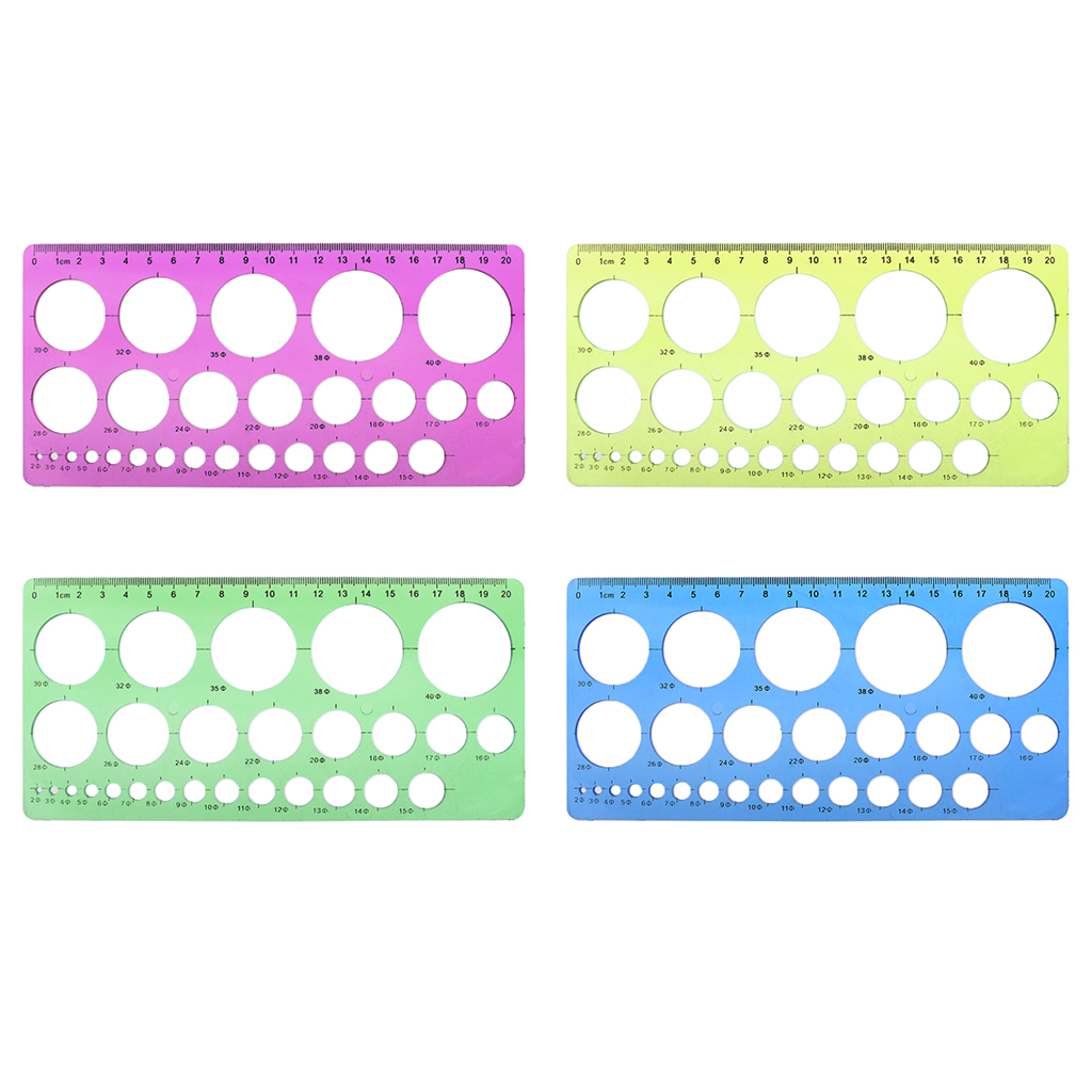 Fast Drawing Ruler Stationery Accessory Educational Tool for Students