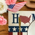 thumbnail image 6 of JoyMoreHome 4th of July Patriotic America Memorial Day Independence Day Placemats Set of 4 Table Mats Decorations, 6 of 6